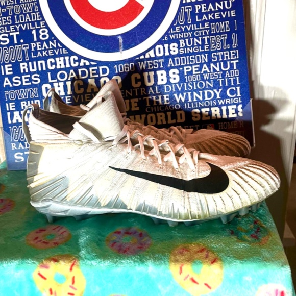 Lot of 2 pair of Nike Cleats 1 Vapor Fastflex SZ13 & 1 Nike Alpha Menace SZ14 - Picture 12 of 14